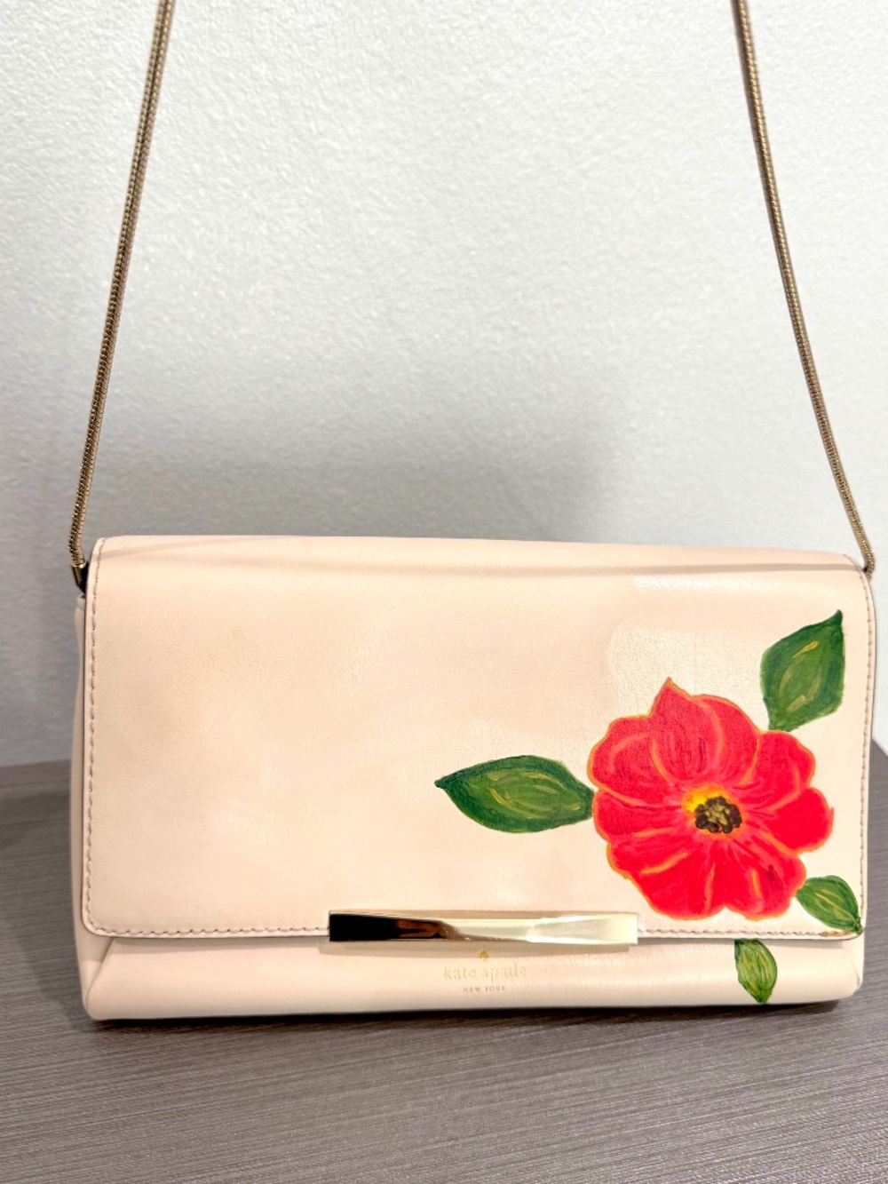 Custom Hand-Painted Kate Spade Crossbody Bag